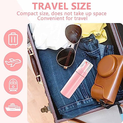 TMLECE 5.1oz/150ml Travel Size Foaming Soap Dispenser Bottles(6 Pack) | Pink BPA-Free PET Material, Foaming Pump, Rich Foam, Leak-Proof Design for Hand Soap, Cleanser & Shampoo, Travel & Home Use - color: Pink, size: H.150ML(5.1OZ),6Pack