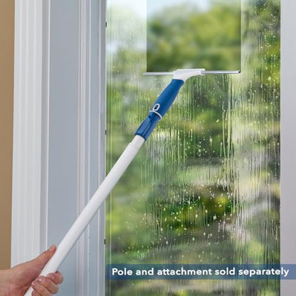 Unger 12” Glass & Surface Squeegee – Multipurpose Rubber Blade Squeegee for Shower Glass, Window Cleaning, Professional Grade Cleaning Tool for the Home - style: 12” Glass & Surface Squeegee