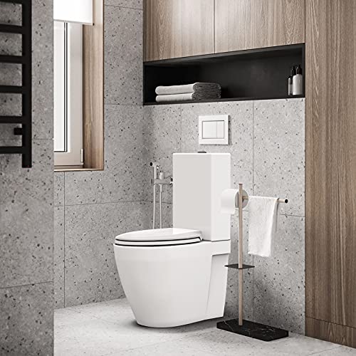 Toilet Seat Round Quick Release, Easy Installation & Release, Safe PP Material Easy Clean, Comfortable Ergonomic Design - size: Elongated-M01