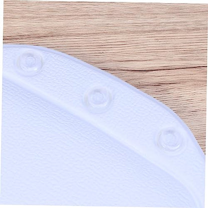 Ipetboom Sponge Bathtub Pillow with Suction Cups Waterproof Bath Cushion for Relaxation Light Blue Spa Headrest for Adults for Comfortable Bathing