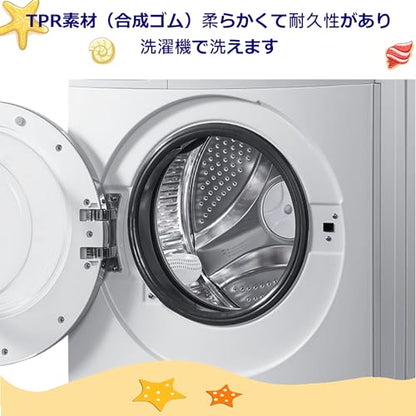 SafeLand Patented Non-Slip Bath, Tub, Baby Mat, TPR Material, Eco-Friendly, Non-PVC, Color Combo, Machine Washable, No-Odor, with Powerful Gripping Suction Cups, Duck-34 (16"x27") - color: Duck Yellow