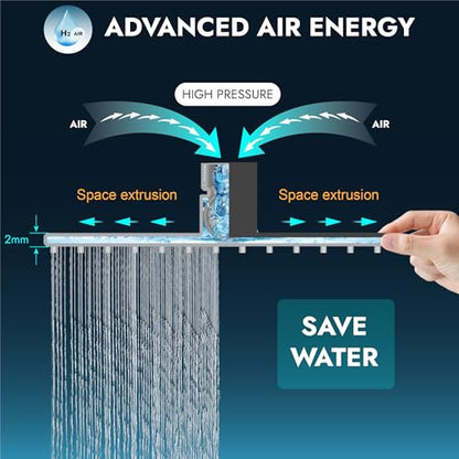 Midanya Square Rain Shower Head,High Pressure,Oil Rubbed Bronze 12 Inch | 360°Swivel,Ceiling or Wall Mount,Waterfall Full Body Coverage,Bathroom Remodel,Stainless Steel Large Rainfall Shower Head - color: Bronze, size: 12 Inch