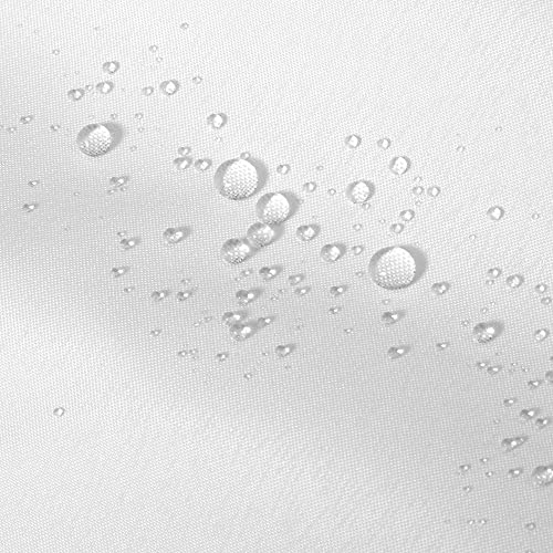 ALYVIA SPRING 72x90 Extra Long Waterproof Fabric Shower Curtain Liner White | 2 Magnets, Soft Cloth & Hotel Quality, Machine Washable, Light-Weight, Extra Long Size - color: White, size: 72"W x 90"L (Pack of 1)