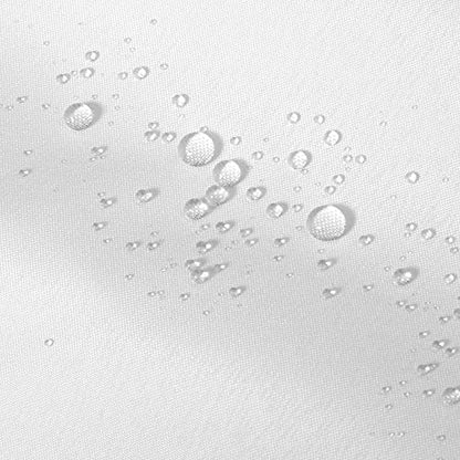 ALYVIA SPRING 60x72 Stall Waterproof Fabric Shower Curtain or Liner White | 2 Magnets, Soft Cloth & Hotel Quality, Machine Washable, Light-Weight, Stall Size - color: White, size: 60"W x 72"L (Pack of 1)