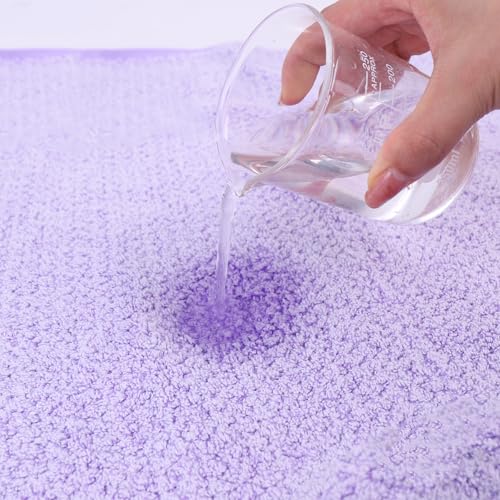 Everplush 4-Piece Premium Hand Towel Sets: Super-Soft, Highly Absorbent & Quick Drying Bathroom Towels – Versatile for Hotel, Bathroom, Shower, Spa, 16x30 Inches (Lavender, 16" x 30") - color: Lavender