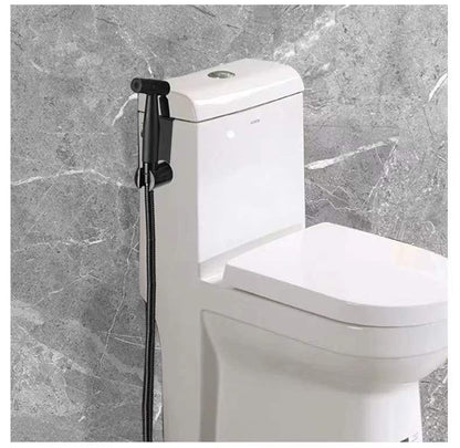 Handheld Bidet Sprayer for Toilet,Bidet Sprayer Holder,Hook Black | Bidet Sprayer Holder for Handheld Shower Wand, Diaper Sprayer,Stainless Steel Bidet Holder - color: Black