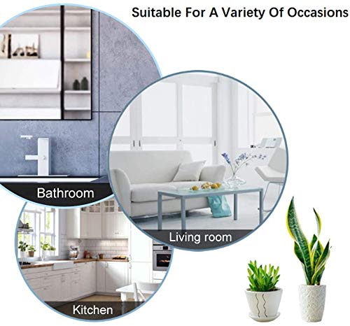 NearMoon Self Adhesive Bathroom Towel Bar- Stainless Steel Bath Wall Shelf Rack Hanging Towel Stick On Sticky Hanger Contemporary Style, NO Drilling (1 Pack, Brushed Nickel, 9-Inch Towel Rack) - color: Brushed Nickel, size: 9-Inch