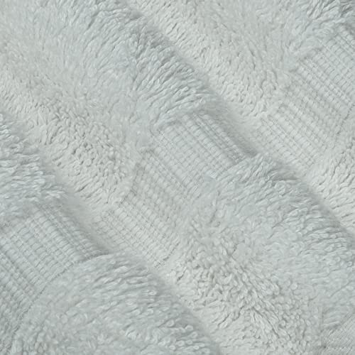 Chakir Turkish Linens 100% Cotton Premium Turkish Towels for Bathroom | 30'' x 60'' Large Bath Towels (4 Piece, White) - color: White