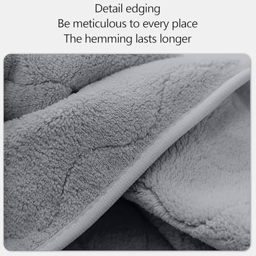 2 Pack Microfiber Towel Set - Quick Drying - Microfiber Velvet Highly Absorbent Towels - Multipurpose Use as Bath Fitness, Bathroom, Shower, Sports, Yoga Towel, 29.5x13.8in