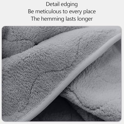 2 Pack Microfiber Towel Set - Quick Drying - Microfiber Velvet Highly Absorbent Towels - Multipurpose Use as Bath Fitness, Bathroom, Shower, Sports, Yoga Towel, 29.5x13.8in