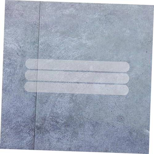 24pcs Non- Floor Stickers Transparent - Shower and Bathtub Decals for Safe Bathroom Use Easy to Install for Stairs and Slippery