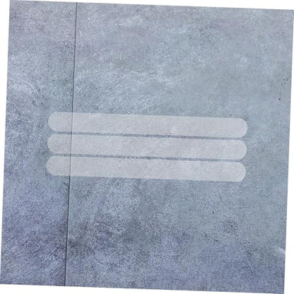 24pcs Non- Floor Stickers Transparent - Shower and Bathtub Decals for Safe Bathroom Use Easy to Install for Stairs and Slippery