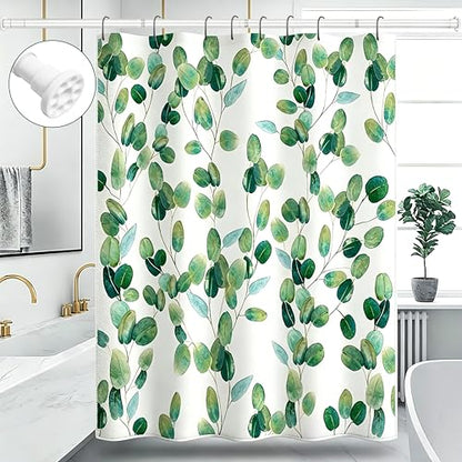 White Shower Curtain Rod 28"-77", Never Rust Anti-Slip Adjustable Tension Curtain Rods No Drilling, Heavy Duty Spring Enlarged Diameter 1" Tension Rod for Bathroom/Closet/Room Divider - color: White, size: 28"-77"