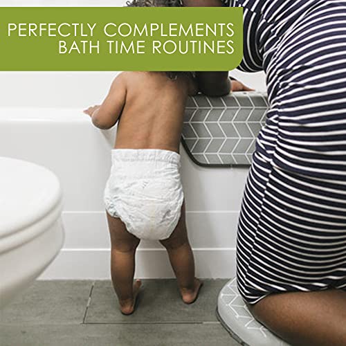 Puj – Pad Bathtub Arm Rest, Extra Comfortable Elbow Rest, Non-Slip, Firm-Grip Baby Bath Tub Cushion with Hanging Loop, Stylish Baby Bath Essentials, 17.5 x 5 x 2.25 inches - size: 1 Count (Pack of 1)