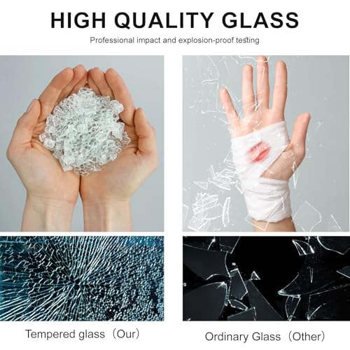 Gym Mirror 3 PCS 48 x 24 Inch (Each) | Tempered Glass Frameless,Large workout Mirror for Home Gym, Bedroom,Garage, Yoga, Dance - size: 48 x 24 Inches Each (3-Pack)
