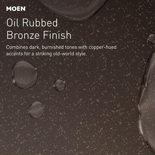 Moen YB2286ORB Brantford Collection Traditional Single Post Bathroom Hand Towel Ring, Oil-Rubbed Bronze - size: Оne Расk
