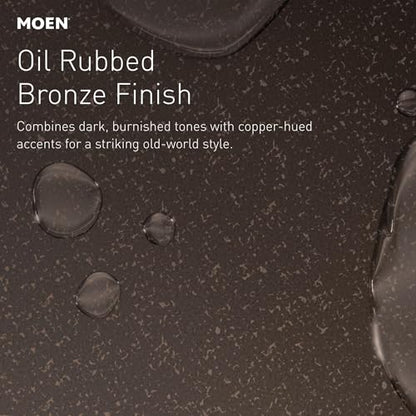 Moen YB2286ORB Brantford Collection Traditional Single Post Bathroom Hand Towel Ring, Oil-Rubbed Bronze - size: Оne Расk
