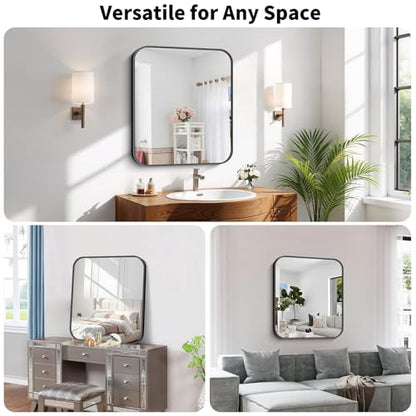 Koonmi Bathroom Wall Mirror,30x22 Inch Large Vanity Mirror for Over Sink - size: 30"L x 22"W