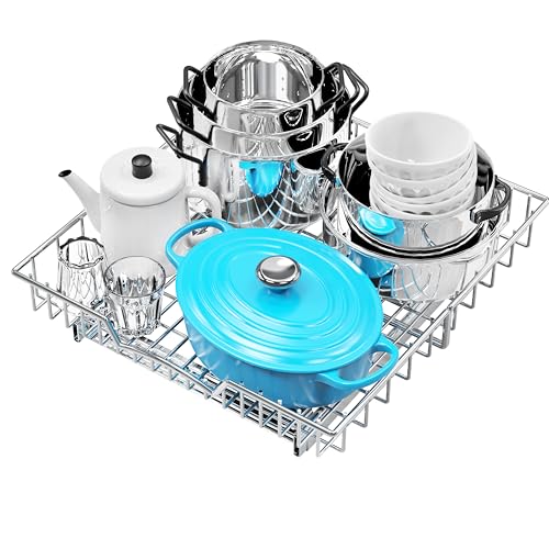 Simple Houseware Under Cabinet Pull Out Sliding Shelf Drawer, 18Dx17W | for Kitchen Organizer - size: 18" D x 17" W