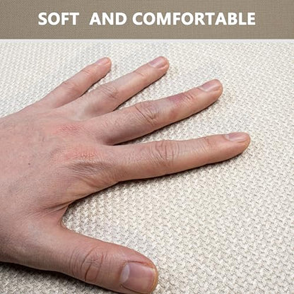 Large Bathroom Rugs Runner Non Slip Bath Mat 17" x 47", Quick Dry | Bath Mat Machine Washable Bathroom Rugs, Beige, Thin Bath Mat - color: Light Beige, size: Runner(17"x47")