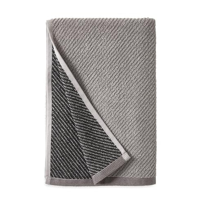 Wellbe 4-Piece Towel Set - Quick Dry, Absorbent, Soft, 2 Bath, 2 Hand, Grey - color: Grey, size: Towel Set - 2 Bath, 2 Hand