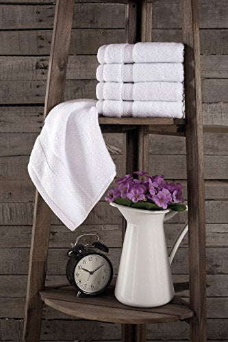 BAGNO MILANO Turkish Towels Hotel-Spa Towel Set, 100% Turkish Cotton | Ultra Soft Plush Absorbent Towels Set (White, Bath Towel Set of 2) - color: White, size: Bath Towel Set of 2