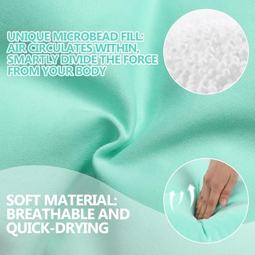 Bath Seat Pillow for Bathtub, Bathtub Seat Cushion For Tub with Non-Slip Suction Cups, Spa Pillow Shower Seat Cushion Bath Tub Cushion For Soaking Tub in Bathroom