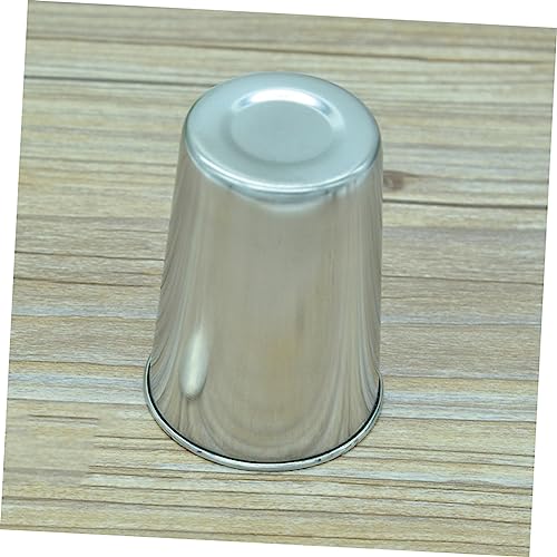 2-pack Stainless Steel Water Cup Multi-use for Bathroom Kitchen Travel 180ml Brush Beverage Cup