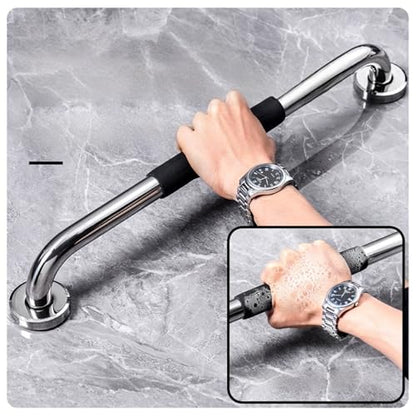 Grab Bar for Bathtub Shower Handles Bathroom Safety Bar Bathtub Anti Slip Handrail for Handicap Elderly Seniors and Disabled - size: 19.6inch