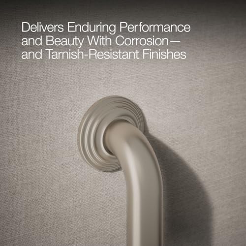 12 in. ADA Compliant Grab Bar - color: Vibrant Brushed Nickel