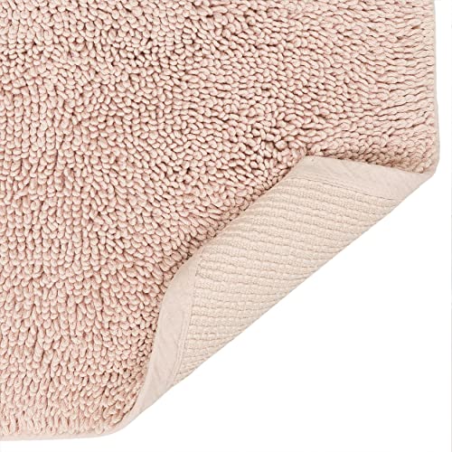 Mohawk Home Classic Cotton Ii Blush 1' 9" x 2' 10" Bath Mat - color: Blush Pink, size: 1'9" x 2'10" (Rectangular)