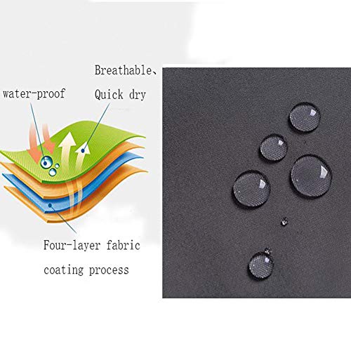 Thickened Solid Color Shower Curtain with Hooks – Heavy Duty Waterproof Polyester, Rustproof Grommets, Non-Stick, Machine Washable – 72"x72"(Dark Gray) - color: Dark Gray