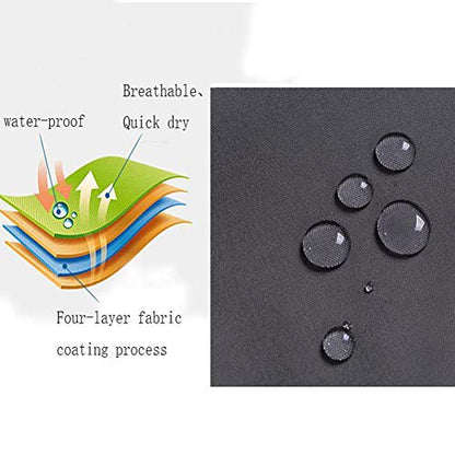 Thickened Solid Color Shower Curtain with Hooks – Heavy Duty Waterproof Polyester, Rustproof Grommets, Non-Stick, Machine Washable – 72"x72"(Dark Gray) - color: Dark Gray
