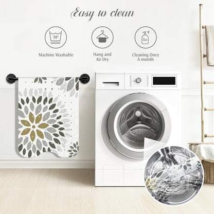 SHUCHING Boho Gray Bath Mat for Tub Non Slip-40x16 Inch, Sunflower | Bathtub Mat for Women Mold Free, Long Shower Mat for Inside Shower with Suction Cup, Machine Washable - color: Sunflower