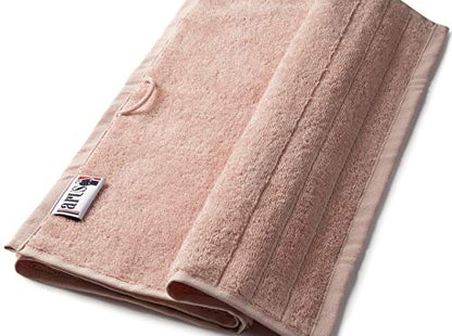 Arus Classic Towel 100% Turkish Cotton Hotel Spa Towel, Hand Towel Powder Pink, Set of 4