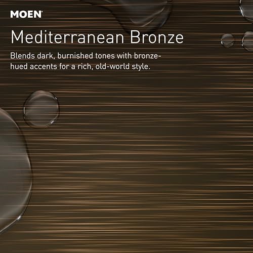 Moen Mediterranean Bronze Hydro Energetix High Pressure Shower Head with Handheld Sprayer Featuring 8 Spray Settings, 200H0BRB