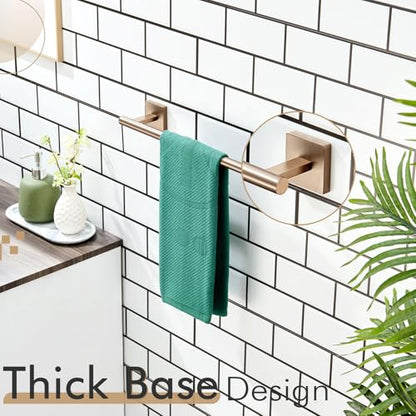KOKOSIRI Bathroom Towel Bars 12 Inch Towel Ring Champagne Bronze 30CM Hand Towel Holder for Bath Kitchen Wall Stainless Steel B4005CPG-L12 - color: Champagne Bronze, size: 12-Inch