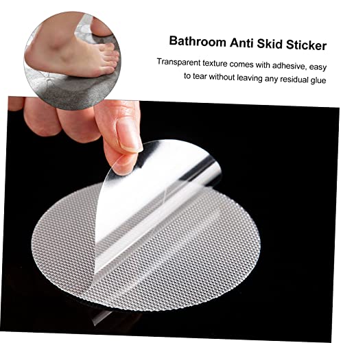 Alipis 16pcs Transparent Non Slip Stickers for Bathroom Safety Skid Tape for Shower Bathtub Stairs Easy DIY Installation Versatile Use Kitchen Pool and Living