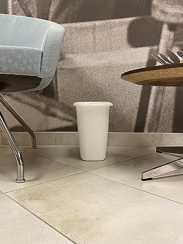Rubbermaid Vanity Trash Can/Wastebasket 1.5-Gallons/6-Quarts White for Under Counter/Kitchen/Office/Bedroom/Bathroom - size: 1 Pack