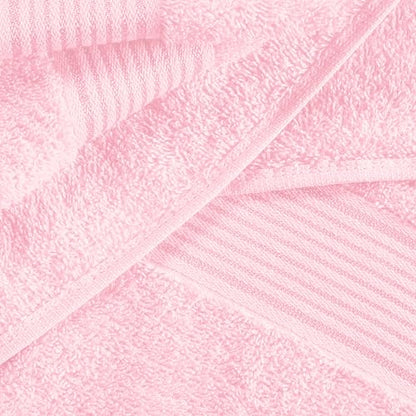 Belizzi Home Cotton 2 Pack Oversized Bath Sheet 35x70, Large Bath Sheet, Ultra Soft, Absorbent, Compact, Eco-Friendly, Recyclable, Quick Drying and Lightweight Towel - Pink - color: Pink, size: 2 Pack Bath Sheet