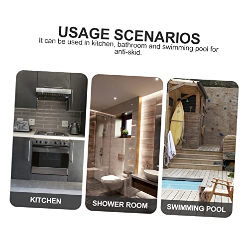 6pcs Non-Slip Tape Adhesive Bathtub Non Slip Bathtub Stickers Bathtub Mat Non- Bathtub Accessories Shower Non Large Bathtub Slip Stickers Bathtubs Grab Bath Stickers Non Slip White - size: 6 pcs