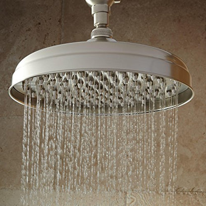 Signature Hardware 400004 8" Lambert 1.8 GPM Single Function Rain Shower Head - color: Brushed Nickel