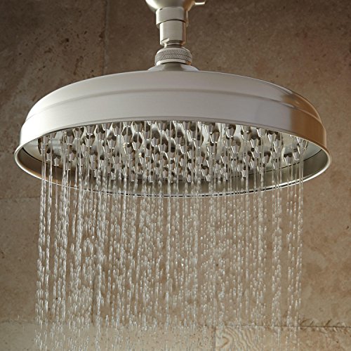 Signature Hardware 400004 8" Lambert 1.8 GPM Single Function Rain Shower Head - color: Brushed Nickel