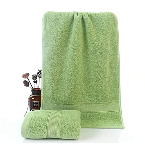 Lchkrep Bathroom Hand Towels (14x30 inch), Home Soft Cotton Super Soft Highly Absorbent Hand Towels for Bath, Hand, Face, Gym and Spa (Green-2PACK) - color: Green-2pack