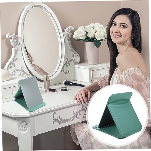 Folding Makeup Mirror Compact Desk Vanity Mirror for Bedroom Bathroom Ergonomic Design Easy to Maintain for Dressing Table Countertop
