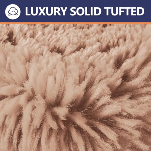 Soft Microfiber Toilet Lid Cover 17.5" x 15" Machine Washable | Solid Toilet Seat Cover Adjustable Rubber Backing Fits Most 16 -17.5" L x 14-16" W Round Oblong and Elongated Toilet Seat - color: Blush Pink