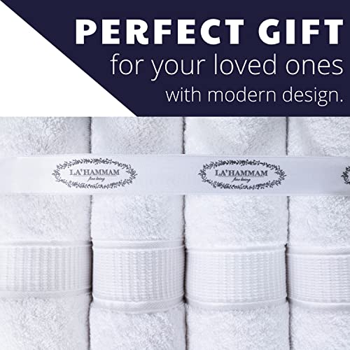 Personalized Towels, Hotel & Spa Quality, Super Soft, Highly Absorbent, Bathroom Sets, 100% Cotton Monogrammed towels 3 Piece Towel Set, Includes 1 Bath Towels, 1 Hand Towels, 1 Washcloths, White - color: White, size: 3 Pieces Towel Set