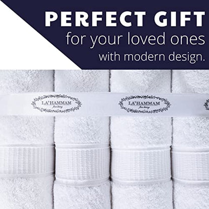 Personalized Towels, Hotel & Spa Quality, Super Soft, Highly Absorbent, Bathroom Sets, 100% Cotton Monogrammed towels 3 Piece Towel Set, Includes 1 Bath Towels, 1 Hand Towels, 1 Washcloths, White - color: White, size: 3 Pieces Towel Set