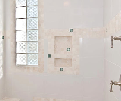 New Ready for Tile Recessed Bathroom Shower Shampoo Shelf Niche (14 in x 22 in) - size: 14" x 22" Rectangular