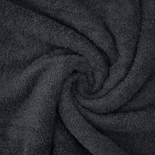 DAN River 2 Pack Bath Sheets Extra Large 35x70, Large Bath Towels for Adults, XL Oversized Heavy Duty Towel Set, 600 GSM 100% Ring Spun Cotton, Soft Quick Dry, Dark Gray - color: Charcoal, size: Bath Sheet 35x70" (PK 2)